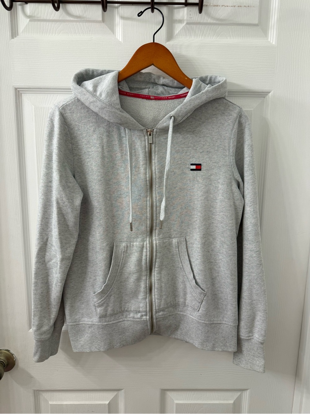 Tommy Hilfiger Heather Gray Full-Zip Hoodie